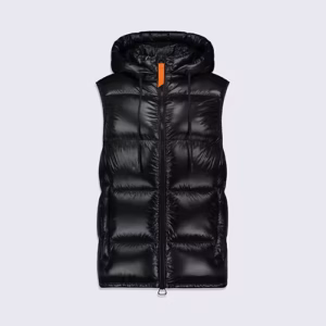 Doudoune mixte sans manches à capuche Cesar