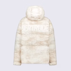 Doudoune mixte oversize imprimée Azael Print